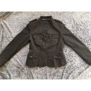 Women's Banana Replublic Wool Blend Coat Size 2